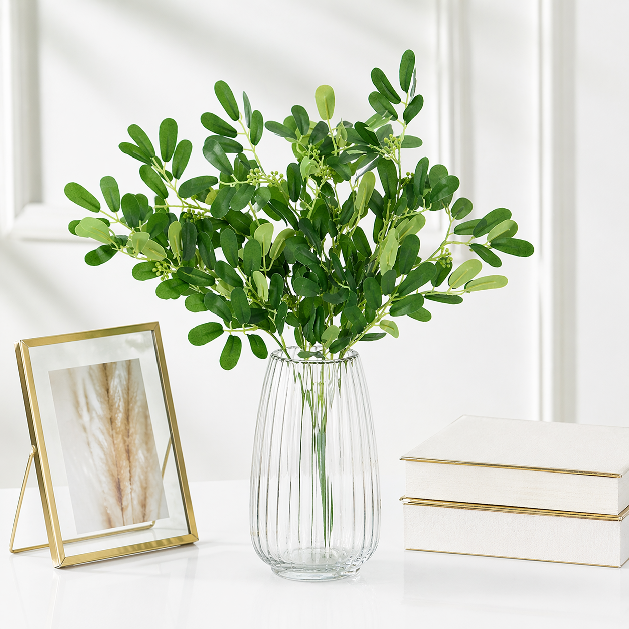 Artificial Jujube Leaf Greenery Bundle - Thumbnail 5