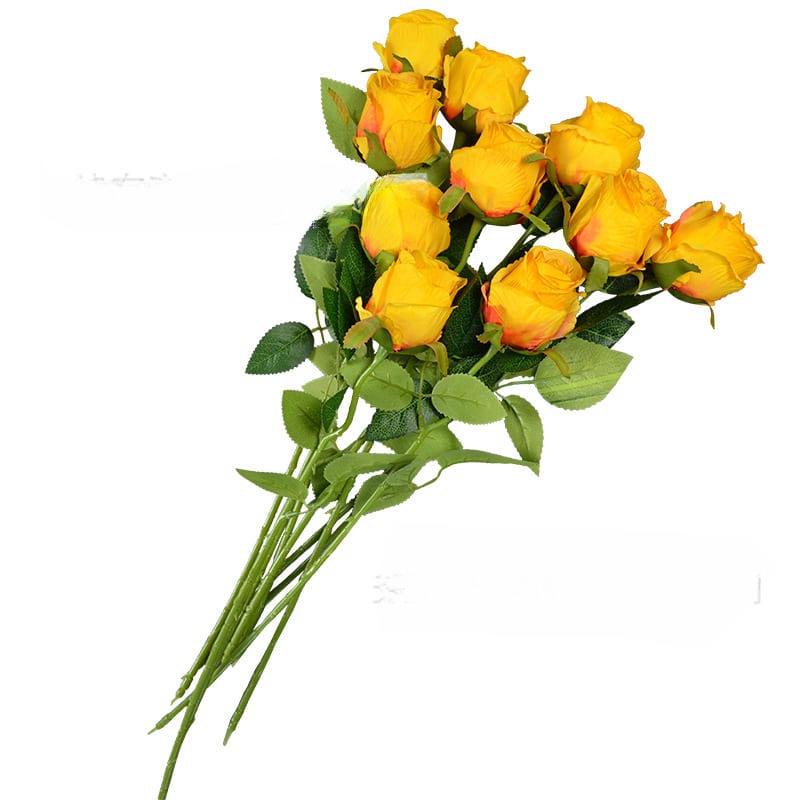 Artificial Bulgarian Rose Stem - Thumbnail 4