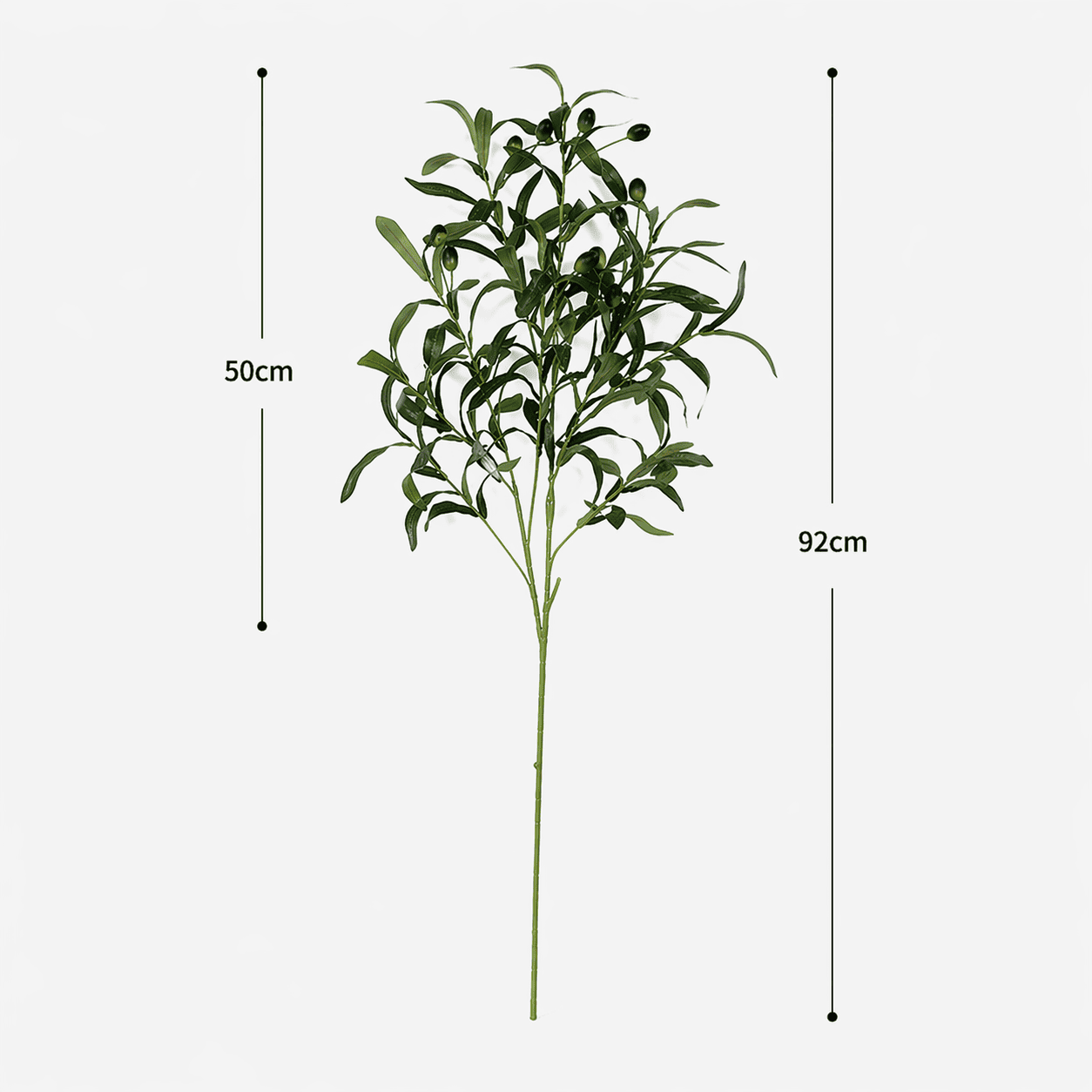 Artificial Olive Branch Stem - Thumbnail 5